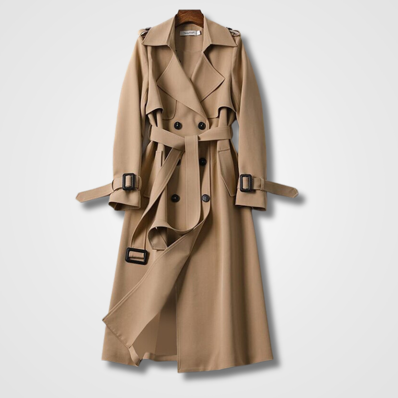 Elegant vattentät trenchcoat